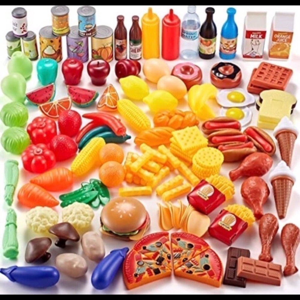 🍔 12 PIECE PLAY FOOD SET 🍔